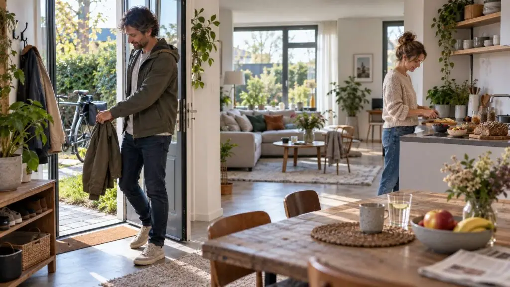 Gezonde lifestyle met beweging, gezonde voeding, rust en dagelijkse routines